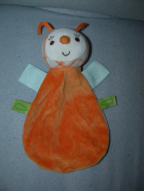 QZ-1038  Happy Horse kroeldoekje vlinder label Artist Butterfly 2012