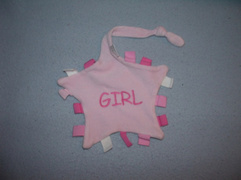 PS-1136  VIB (Very Important Baby) labeldoekje Girl