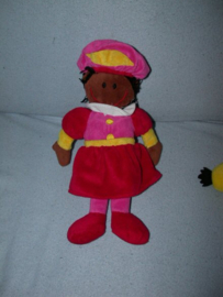 PS-749  Kids Commotions Zwarte Piet meisje - 27 cm
