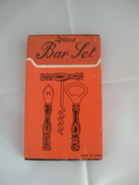 Jaren 1970 bar set 3-delig