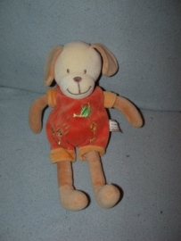 H-05  Nicotoy hond met kleren - 30 cm