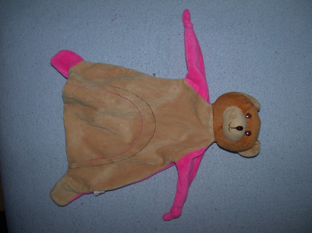 B-1528  Toi-Toys kroeldoekje beer - lange armen
