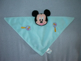 M-343  Disney Baby/Panda kroeldoekje Mickey Mouse