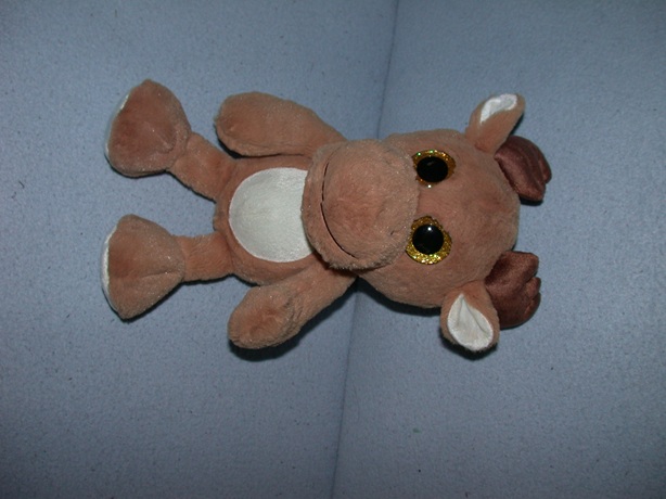AJ-1384  Sunkid eland met grote ogen - 34 cm