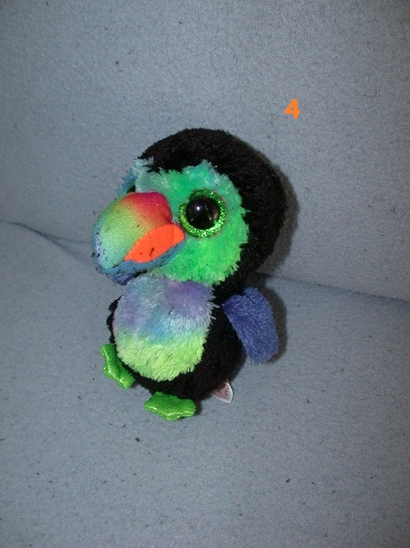 E-693  Ty Beanie Boo vogel/toekan Beaks 2017/2019 - 15 cm