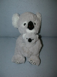 B-2130  Evora koala met kleintje - 28 cm