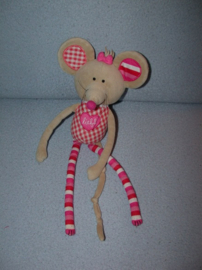 M-729  Lief! Lifestyle muis Molly - 34 cm