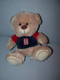 B-2211  Plush Village/Familie Beer beer met truitje - 27 cm