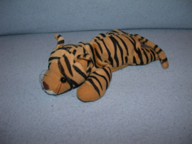 QZ-867  Happy Tails tijger - 22 cm