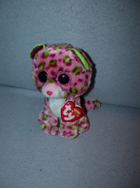 KP-2600  Gloednieuw! Ty Beanie Boo panter/luipaard Lainey 2020 - 16 cm