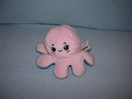 PS-1512  HTI Group Moody octopus, lichtrose/hardblauw