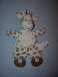 AJ-1490  ZD Trading/Action kroeldoekje giraffe met bijtstukken