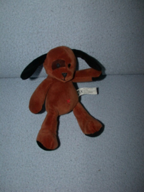H-1166  Hema hondje, rode navel - 19 cm