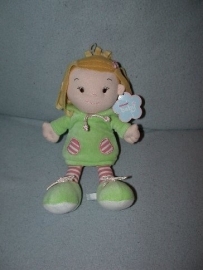 PS-989  Gloednieuw! Aurora popje Rag Doll - 28 cm