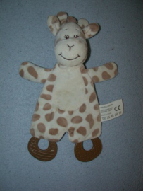 AJ-1490  ZD Trading/Action kroeldoekje giraffe met bijtstukken