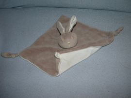 K-863  Bambino kroeldoekje konijn, donker grijsbruin