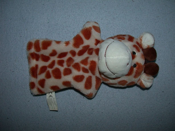 AJ-1508  Evora handpop giraffe - 23 cm