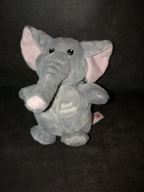 KP-1507  Nicotoy handpop olifant Best Friends