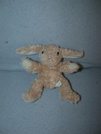 K-554  Hema kindje konijn zonder snorharen, mét korreltjes - 18 cm