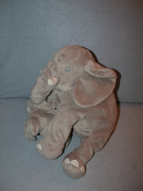 KP-778  Ikea olifant met kindje30 cm