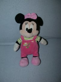 M-568  Nicotoy muis Minnie Mouse met kleertjes - 24 cm