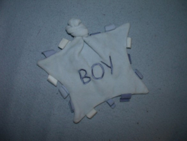 PS-1207  VIB (Very Important Baby) labeldoekje Boy