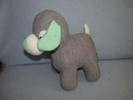 H-1165  Hema gebreide hond - 22 x 24 cm