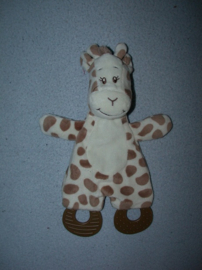 AJ-1490  ZD Trading/Action kroeldoekje giraffe met bijtstukken