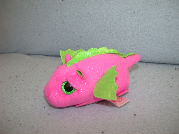 AJ-1915  Ty Teeny Ty draak Darby - 11 cm