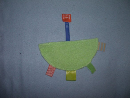 PS-1466  Label-Label labeldoekje halfrond
