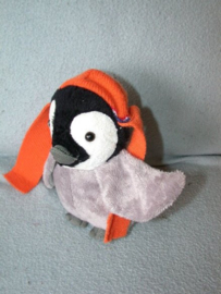 E-353  Plus pinguin met ijsmuts - 17 cm
