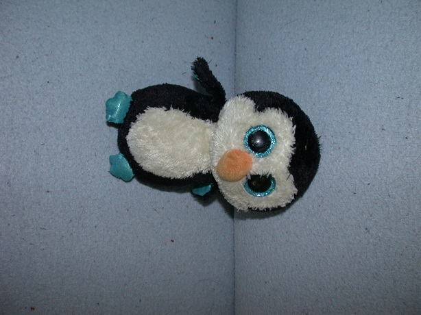 E-847  Ty Beanie Boo pinguin Waddles 2017 - 16 cm