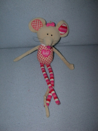 M-729  Lief! Lifestyle muis Molly - 34 cm - reparatie