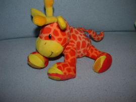 AJ-1386  Playgro giraffe - 17 cm - met klittenband