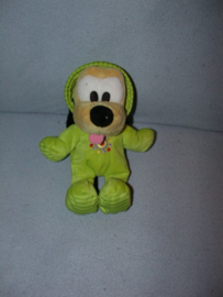 H-1028  Nicotoy hond Pluto met pyjama - 27 cm