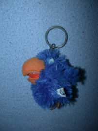 E-834  Croky sleutelhanger papegaai - 8 cm