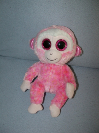 AJ-2126  Ty Beanie Buddy aapje Ruby 2014 - 30 cm