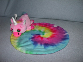 AJ-1535  Cutetitos/Unicornitos eenhoorn met doek - 19 cm