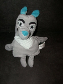 QZ-1127  Fabeltjeskrant handpop Bor de Wolf - 26 cm