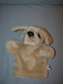 H-969  Page handpop hond - 22 cm