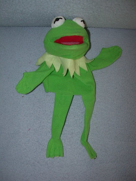 Humanistisch Eerbetoon Gewoon KP-1175 Albert Heijn/Muppets handpop Kermit de kikker | Handpoppen Muppets  | knuffelsite
