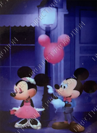 Diamond painting "Mickey and Minnie Mouse"