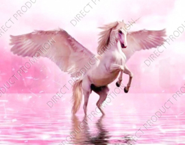 Diamond painting "Unicorn with wings"