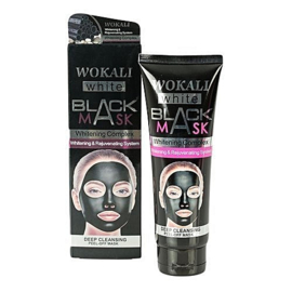 2x Wokali white Black Mask