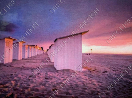 Diamond painting "Beach houses"