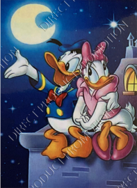Diamond painting "Donald Duck and Katrien"