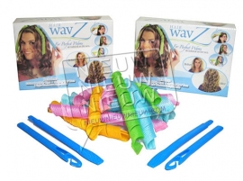 2x Hair Wavz voor lang haar, L