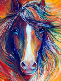 Diamond painting "Horse head"