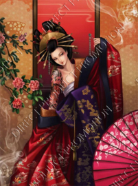 Diamond painting "Japanese geisha"