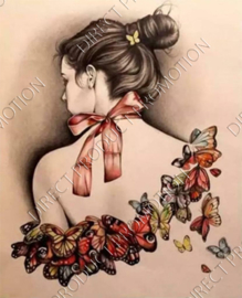Diamond painting "Butterfly woman"